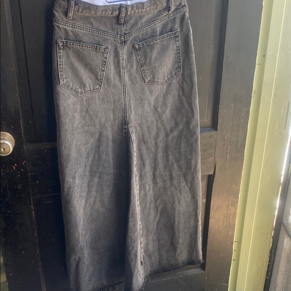 Reformation Black Maxi Trumpet Skirt for Work - Picture 11 of 11